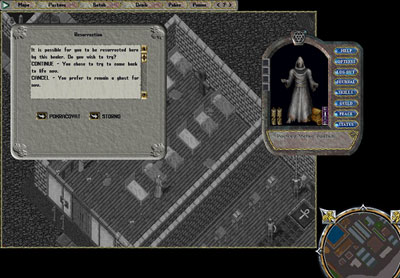 how to resurrect in ultima online